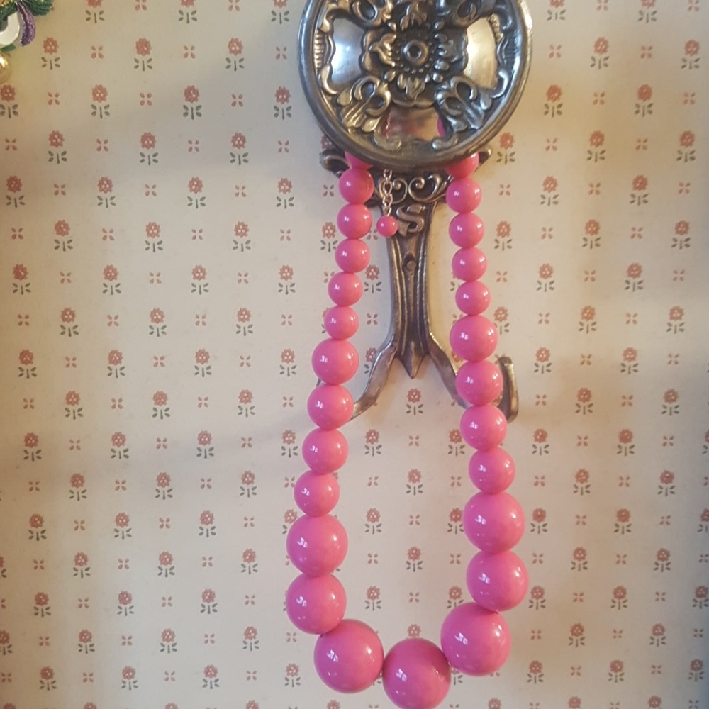 Pink necklace